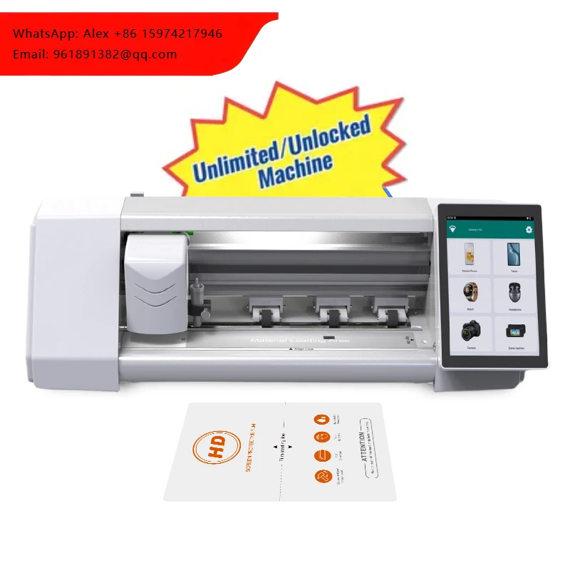 

Intelligent Film Cutting Machine Hydrogel Sheet Cutting Cutter Plotter Making Screen Protector Hydrogel Machine For Phones