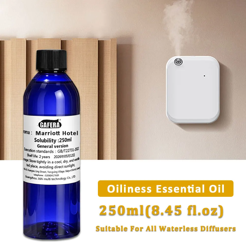 GAFERA 250ml (8.45 fl.oz) Marriott Hotel Essential Oil - For All Waterless Diffuser, Hotel Fragrance Machine Replenishes Essence