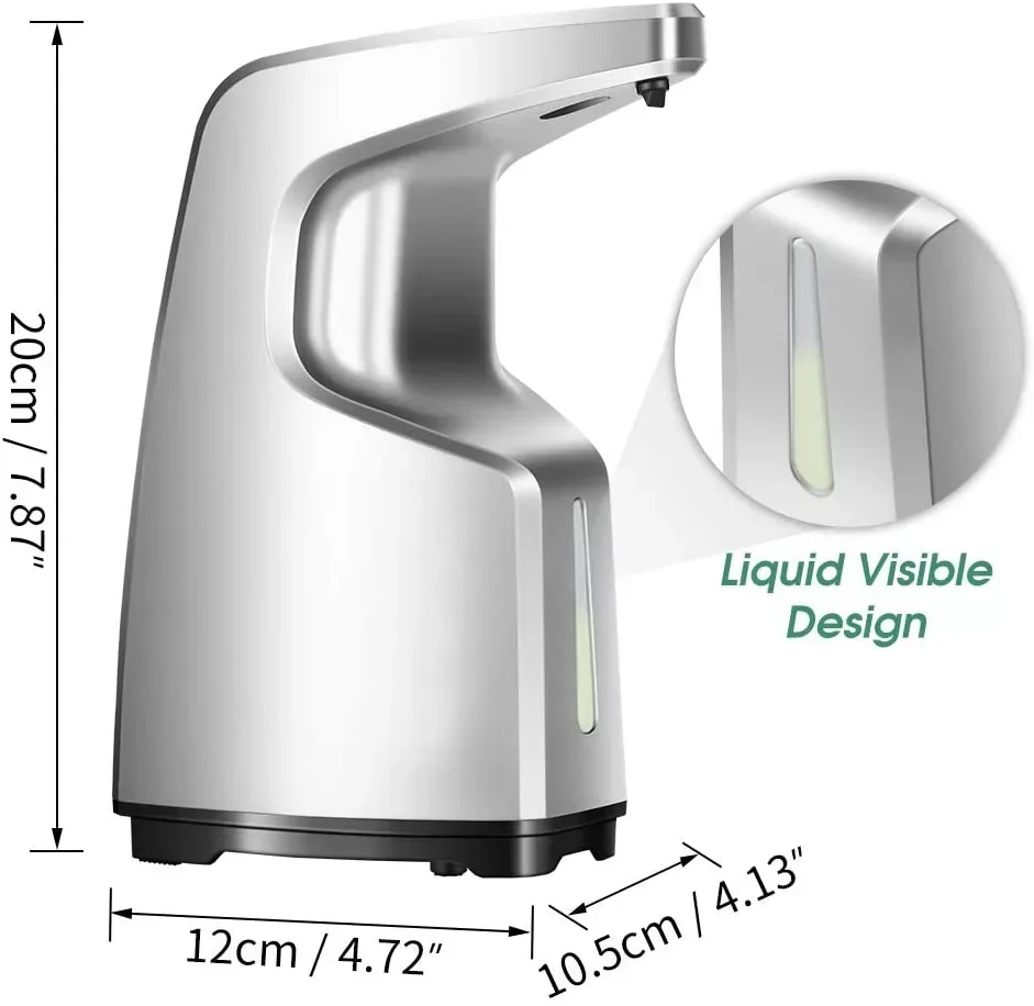 Modern 2020 Kitchen White Wall Mounted Desktop Electric Automatic Alcohol Soap Sanitizer Foam Dettol Shampoo Spray Gel Dispenser