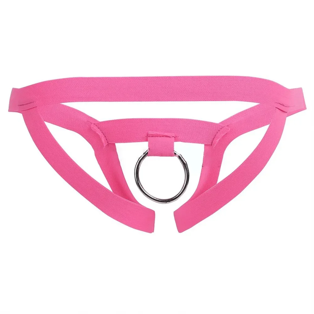 Tanga Sexy erótica con entrepierna abierta y junta tórica para hombre, lencería transpirable, Bikini, suspensorio, ropa interior, tangas, calzoncillos huecos para hombre