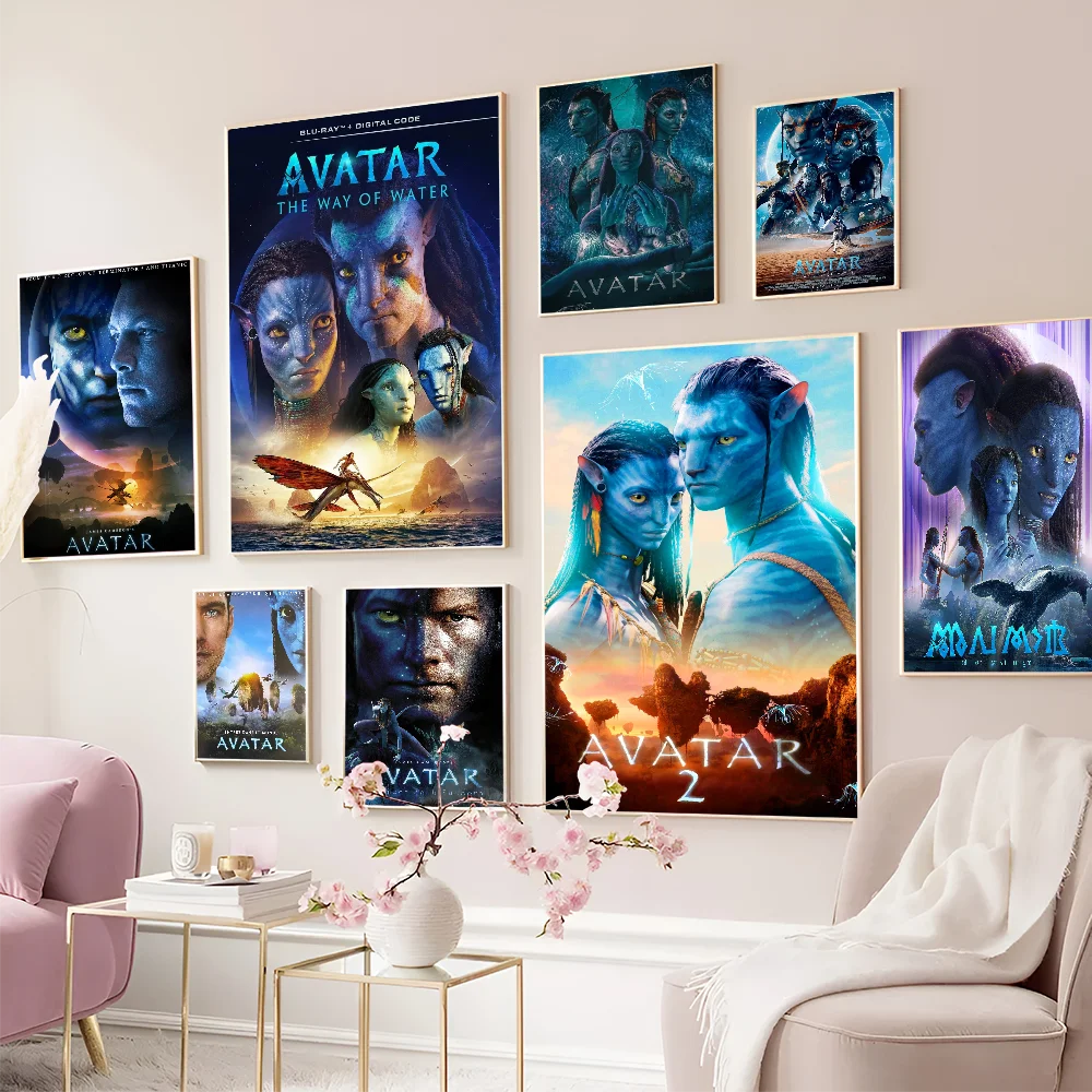 Avatar Good Quality Prints And Posters Vintage Room Home Bar Cafe Decor Aesthetic Art Wall Painting