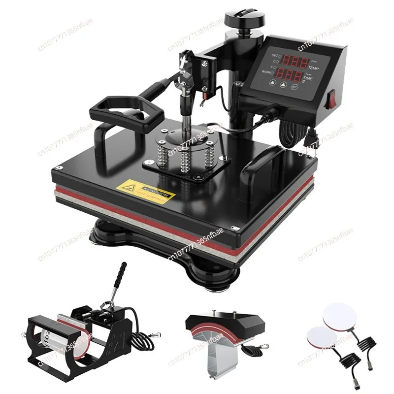 290X380mm 5-in-1 heat transfer machine/5in1heat/DigitalComboHeatPress printing