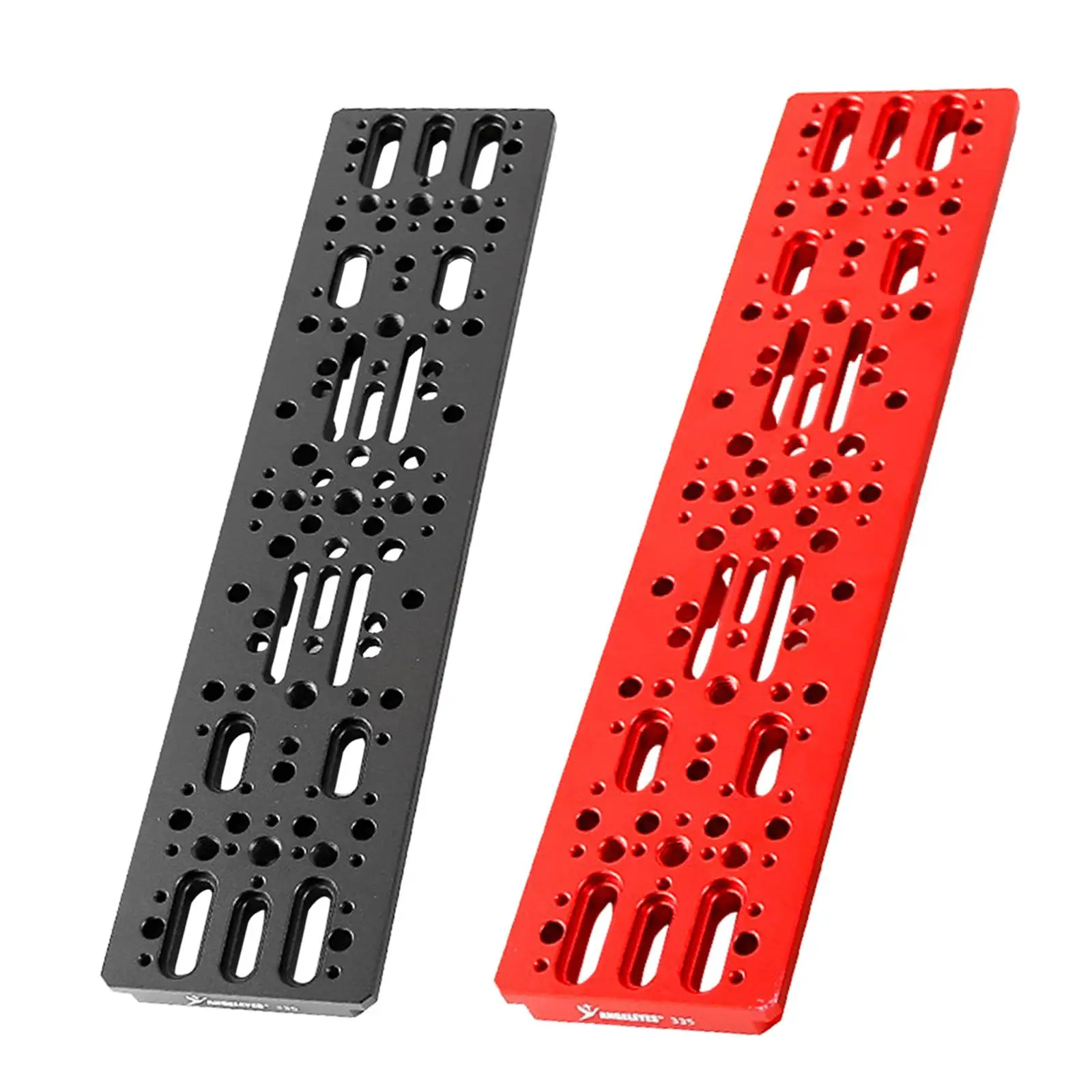 Telescope Dovetail Mounting Plate Mounting Fixing Plate Aluminum Alloy 355mm Professional Stable Performance Wide Metal Plate