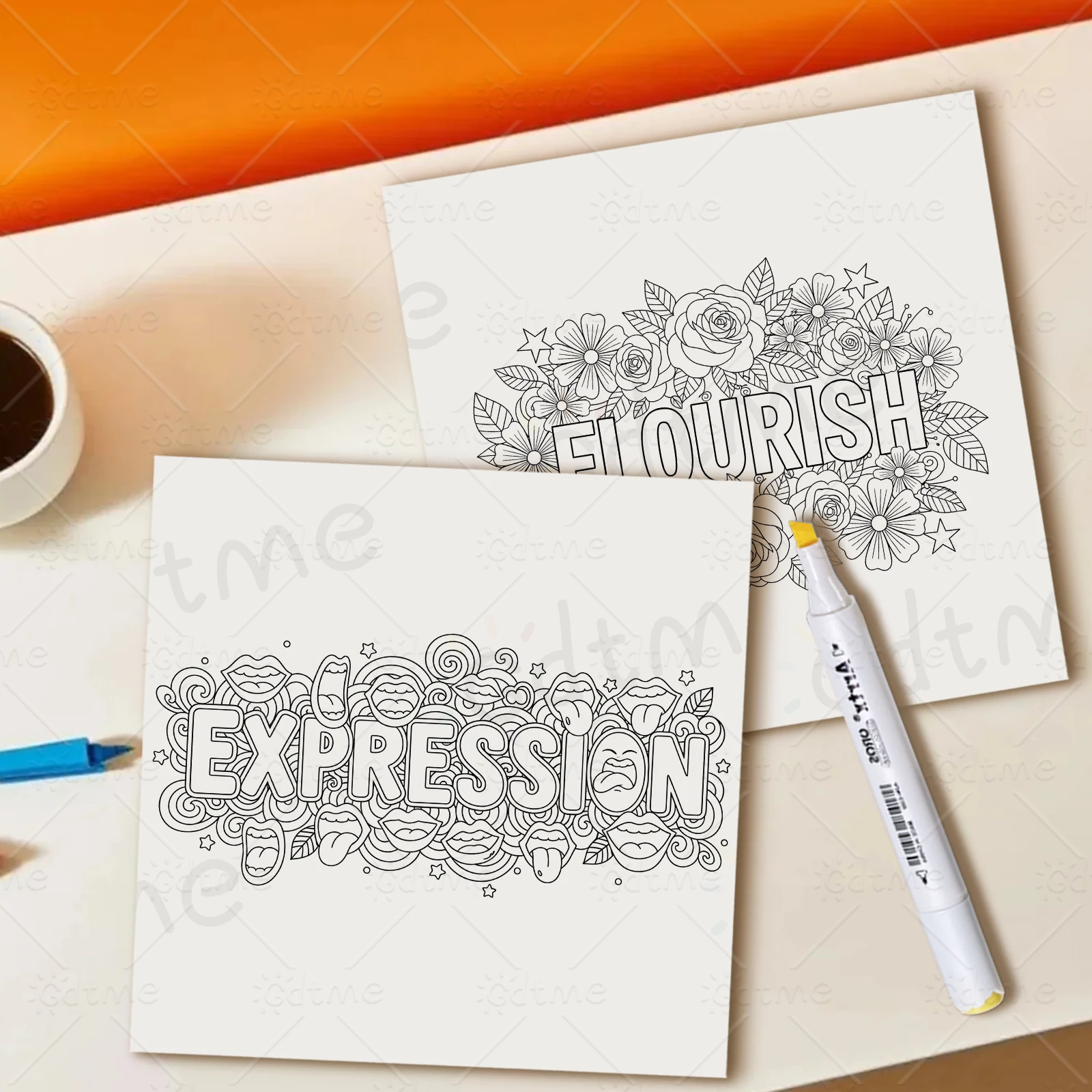 Swear Words For Fun Coloring Book For Adults And Teen Featuring Cute Cozy Daily Activities For Relaxation (Cozy Spaces Coloring) image 6
