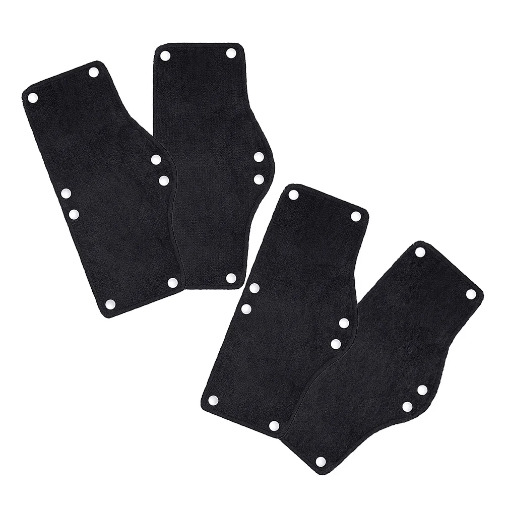 4 pezzi di fascia antisudore di sicurezza assorbono il sudore fodera per elmetto lavabile riutilizzabile fasce antisudore accessori per elmetto protettivo per lavoro