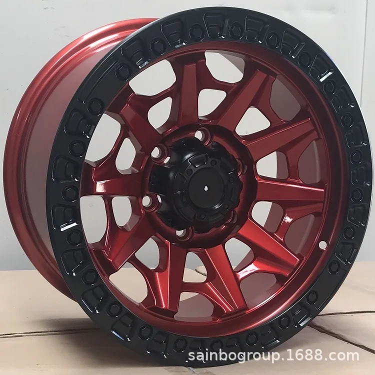 

Suitable for F91127 16 inch 17 inch 18 inch 6 * 139.7 Shengbo off-road car aluminum alloy wheels