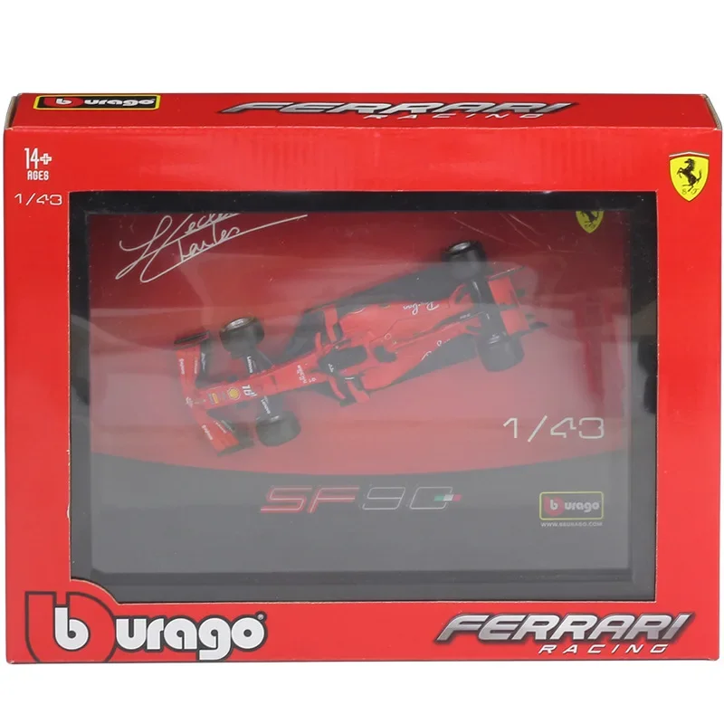 Bburago 1:43 2019 Aston Martin Red Bull Racing RB15 #33 F1 Ferrari SF90 W10 Racing Alloy Car Model Collect gifts toy B457