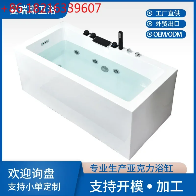 Square intelligent constant temperature heating Jacuzzi Surfing SPA Independent double group home