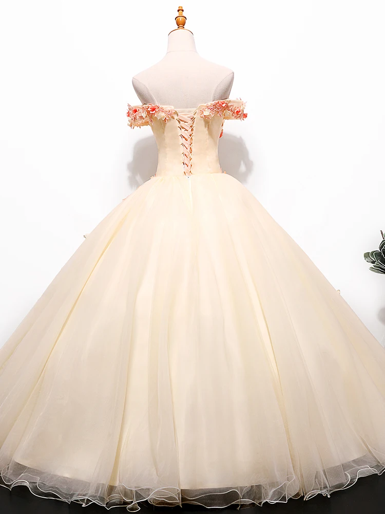 Sonhar Vestidos słodkie sukienki imprezowe 15 sukienek na quinceanera suknia balowa elegancka Off The Shoulder 15-letnia sukienka dostosowana