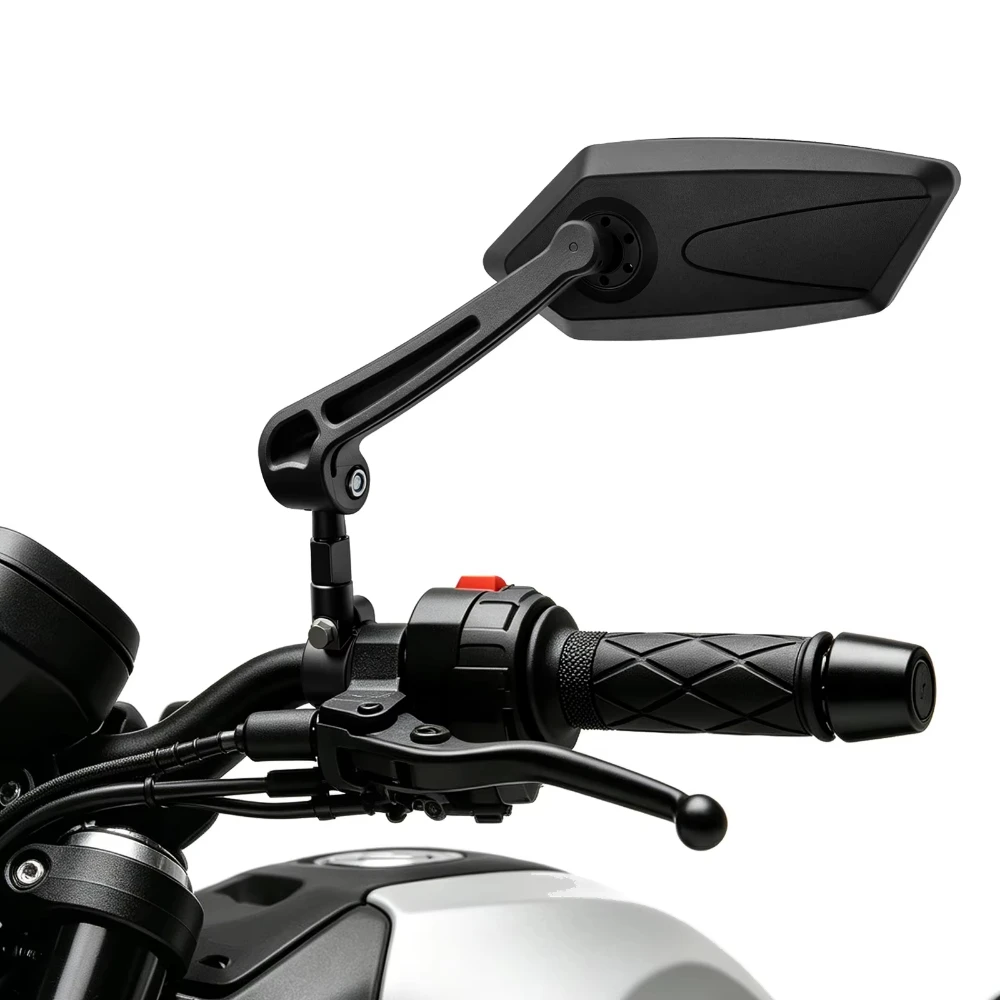 Wide Angle View Motorcycle Rearview Mirror Handlebar 18-32mm For Hornet CB1000 CB250 CB919 CB500 CB750 CB500 CB600F CB1000