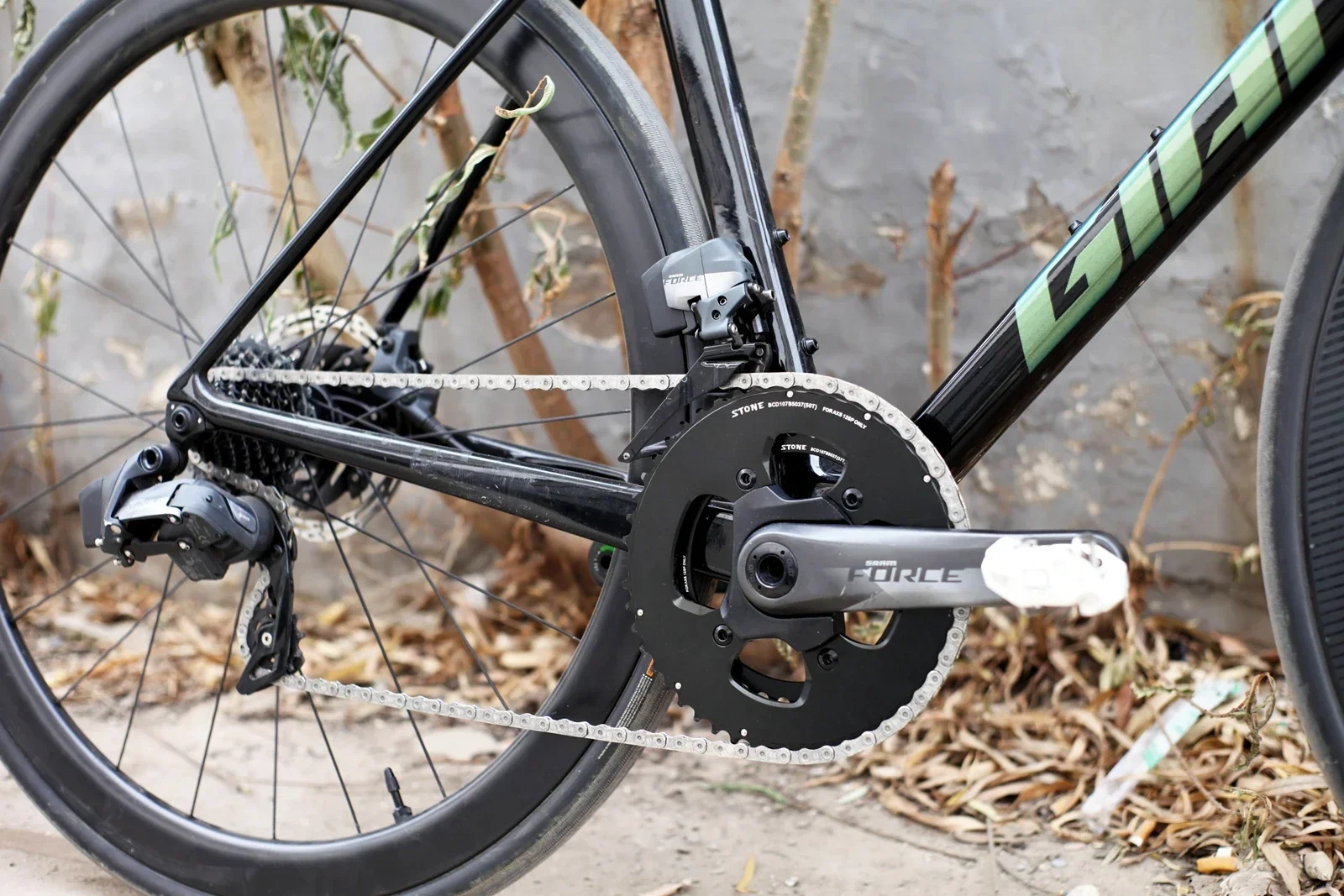 STONE107BCD Bike Double Chainring Round 2X for FORCE ETAP Flattop AXS 12S 54T 41T 46T 48T 33T 35T 50T 37T 52T 39T 12 Speed