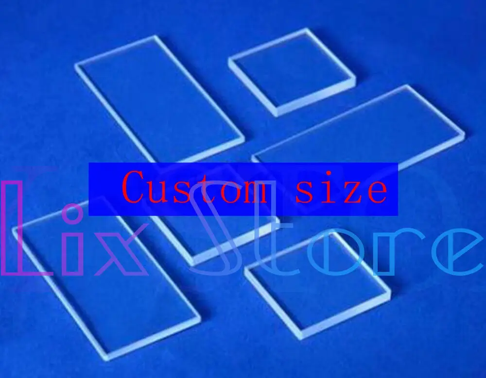 

QTY:70 Quartz substrate with high UV transmission can be used for coated lenses