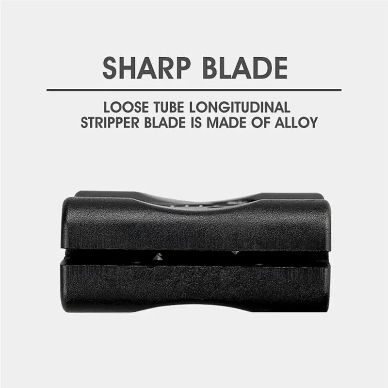 【NEW B63C】 Longitudinal Bundle Stripper Fiber Optical Loose Tube Cable Jacket Slitter 1.5-3.3Mm Fiber Stripper Slitter Tools