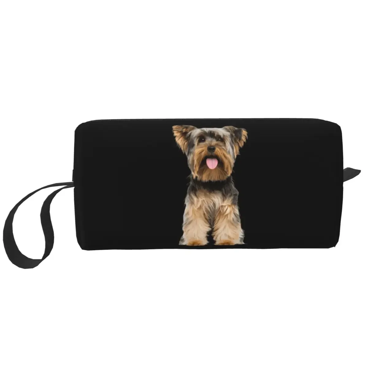 Yorkshire Terrier Cosmetic Bag Women Fashion Big Capacity Yorkie Dog Makeup Case Beauty Storage Toiletry Bags