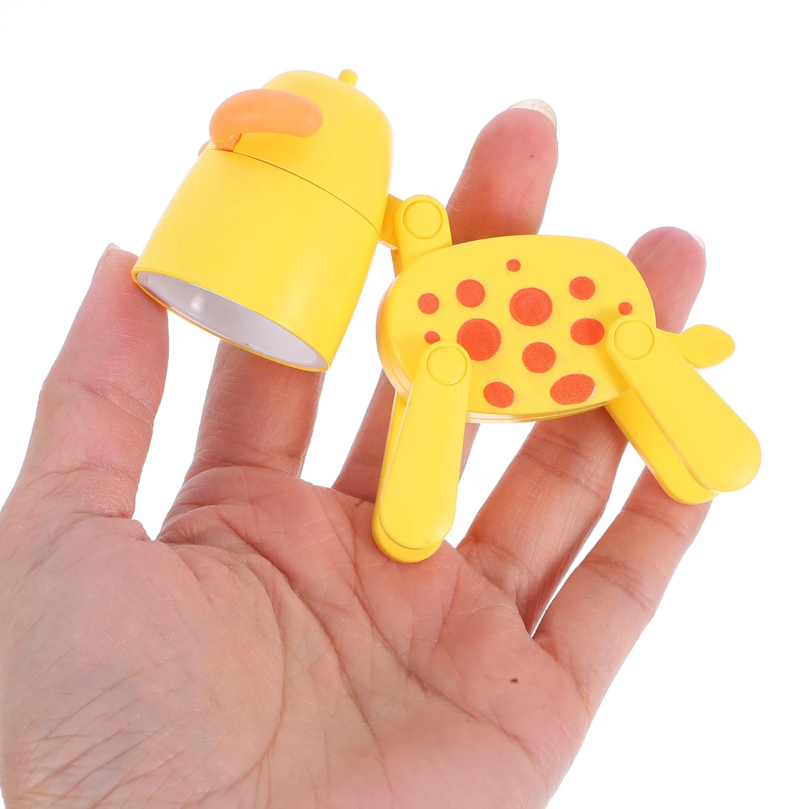 LED Mini Night Light Dog Shaped Foldable Desk Lamp Adjustable Head Animal Table Lamp for Room Nursery Bedside Light