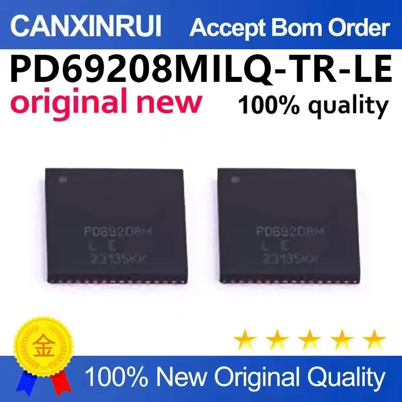 （5pcs-100pcs）PD69208MILQ-TR-LE package QFN-56 power switch chip PSE controller original