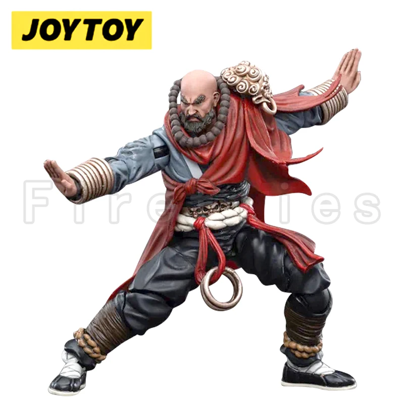 1/18 JOYTOY 3.75inch Action Figure Dark Source Jianghu Cangwu Temple Monk Wunian Anime Model Toy Free Shipping