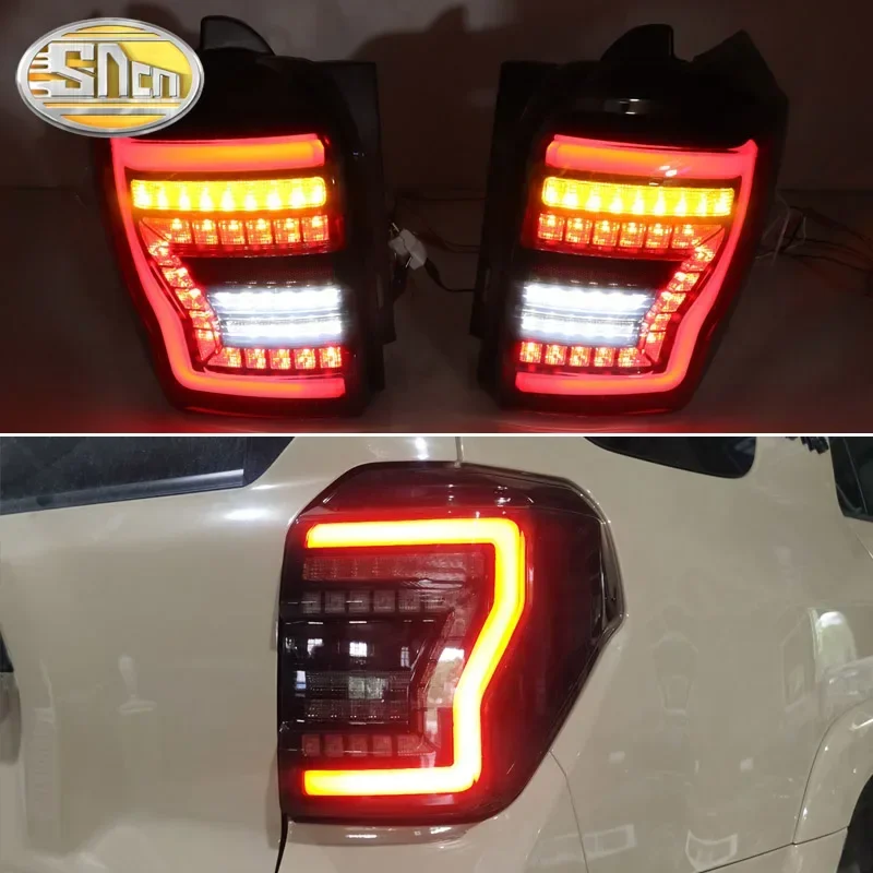 

Rear Running Lamp + Brake + Reverse Light + Dynamic Turn Signal Car LED Taillight Tail Light For Toyota 4Runner 2010-2022