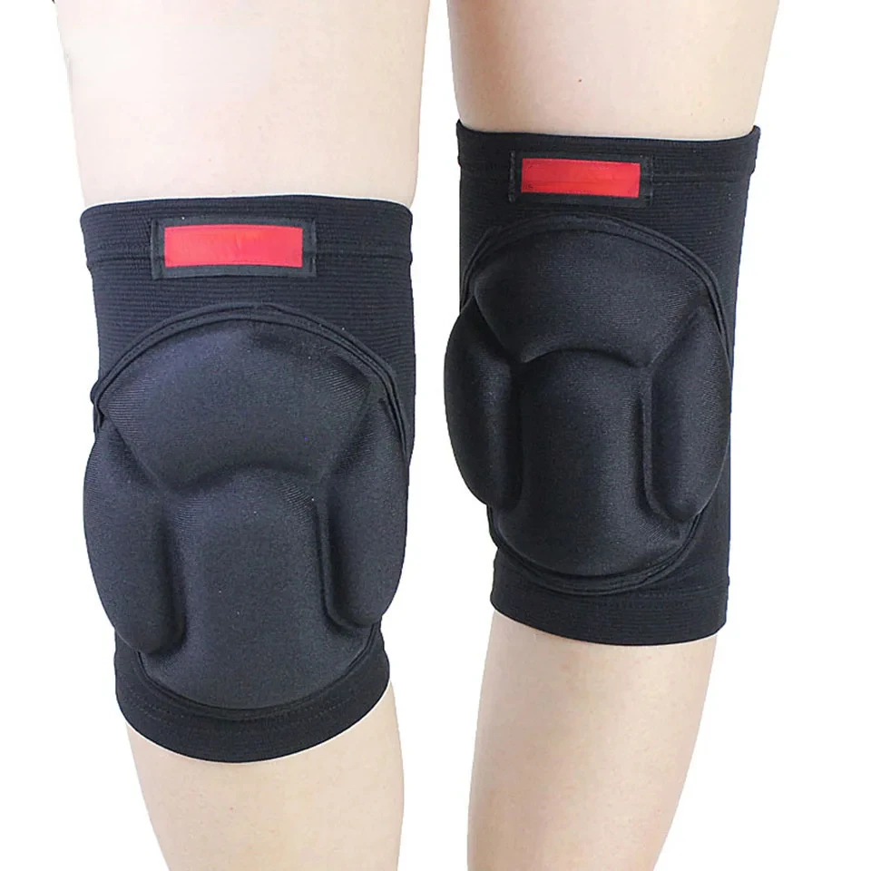 

1Pair Thicked Football Volleyball Extreme Sports Ski Knee Pads Fitness Knee Support Cycling Knee Protector Kneepad