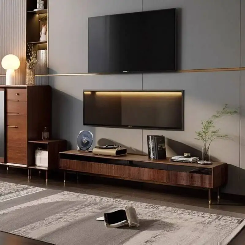 

Luxury Normal Tv Stand Universal Vertical Storage Wooden Minimalist Tv Stand Modern Designer Center Muebles Trendy Furniture