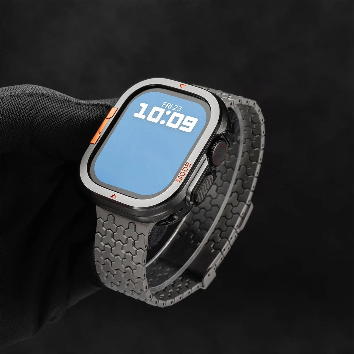 

Case+Strap for Apple Watch Ultra 3 2 1 49mm s10 S11 46MM Stainless Steel Magnetic Band Metal+PC Bumper Case for IWatch Series