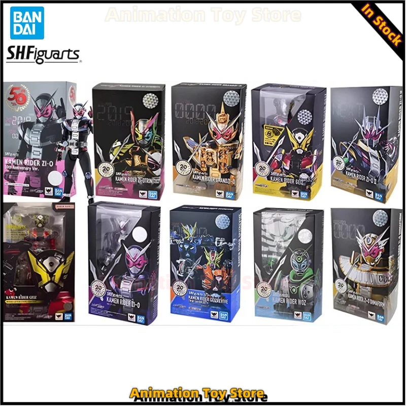 【В наличии】Bandai SHF Shiwang Kamen Rider Фигурка движущейся модели Подлинная форма демона Чунхуан 50-летие Третий уровень