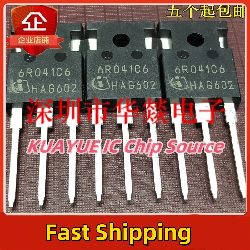 10PCS-30PCS/  6R041C6  IPW60R041C6  TO-247  650V  78A    Quality Fast Shipping  In Stock