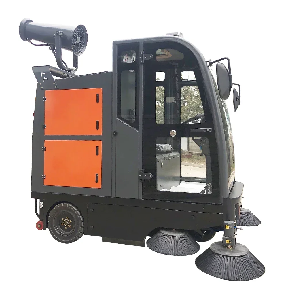 YG Customized DM-2100H Road Cleaning Machine Ride On Industrial Floor Sweeper Electric Street Sweeper