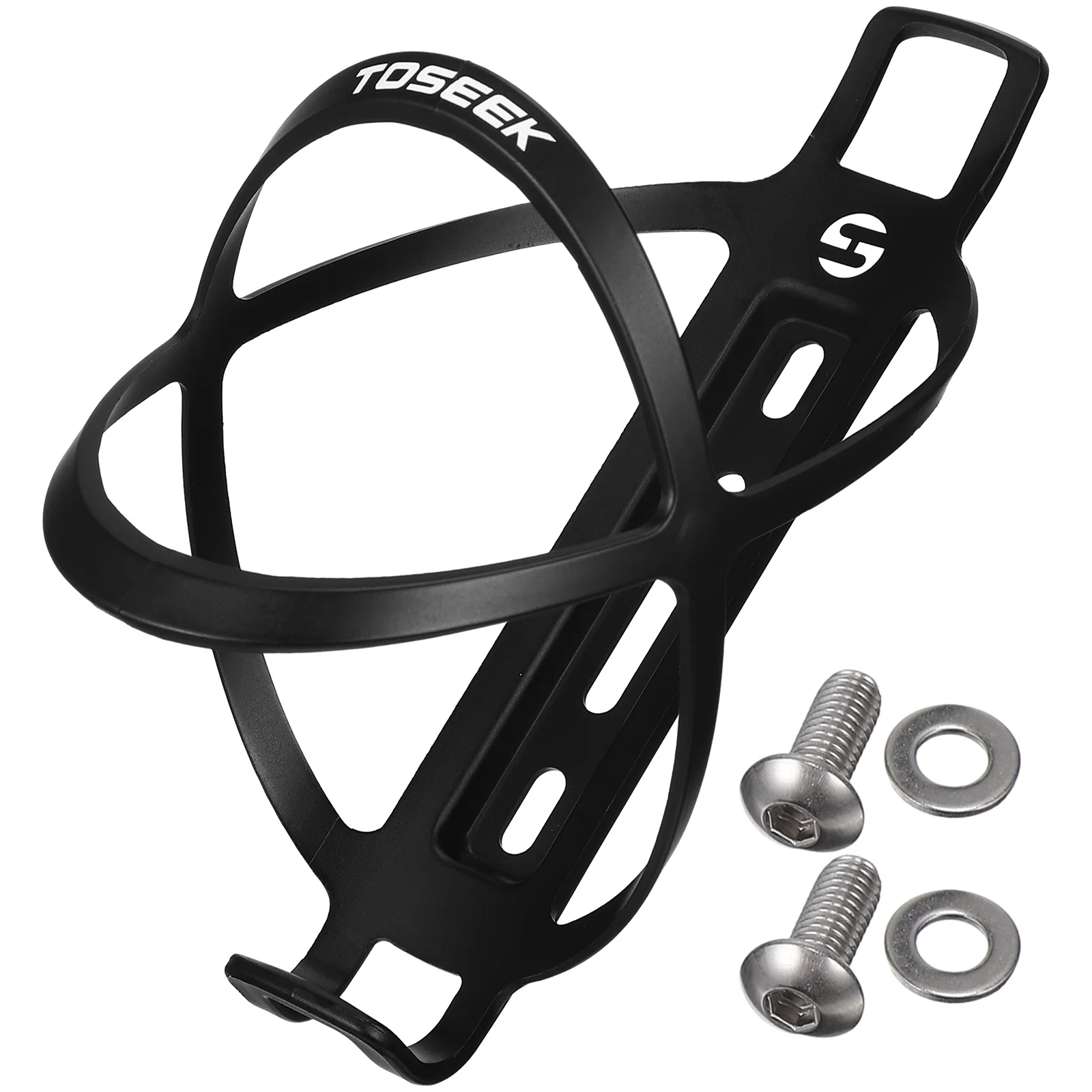 

1 pc Water Rack Carbon Fiber Bike Bottle Holder Durable Lightweight Quick Release For Road Mountain Bikes Black Durable Bottle