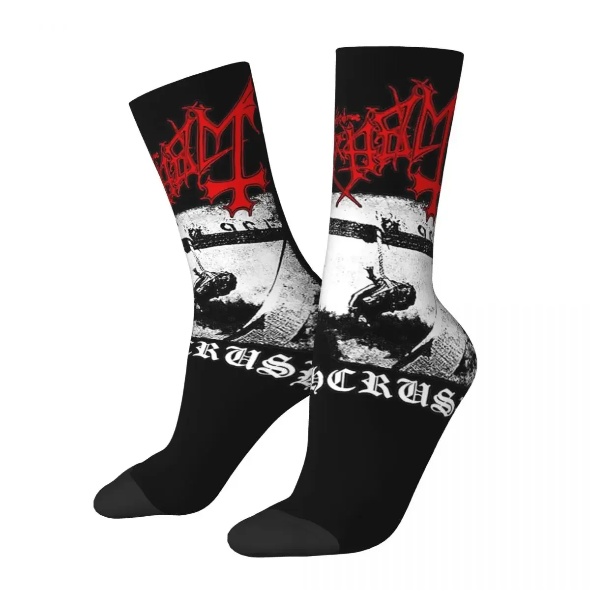 

Носки Rock Mayhem Dead Varg для женщин и мужчин, милые всесезонные длинные носки, дышащие