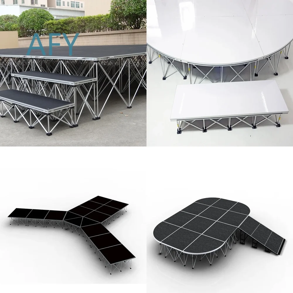 Portable Folding Lifting Frame 1Mx1M Spider Leg Stand for Stage Wedding Concert Event Party Backdrop Support Light Rigging