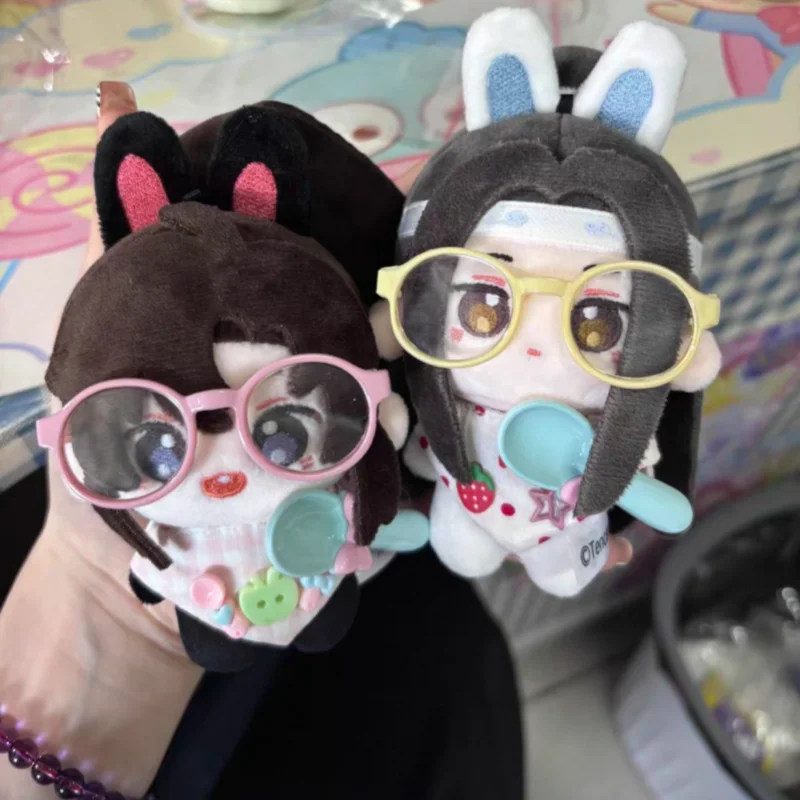 

Kawaii Mo Dao Zu Shi Rabbit Velvet Series Plush Toys Wei Wuxian Lan Wangji Stuffed Dolls Pendants Ornaments Girls Birthday Gift