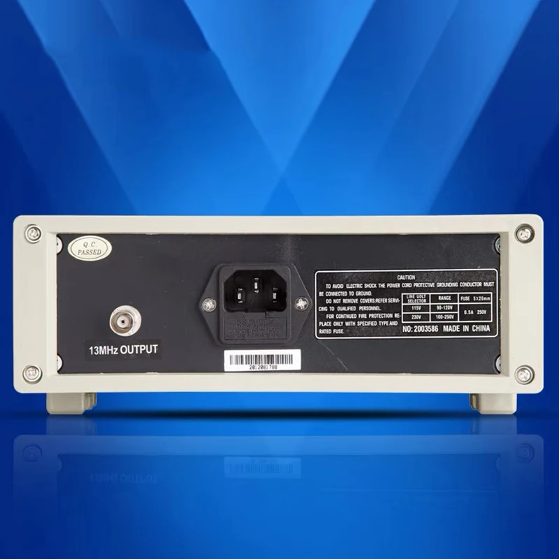 Imagem -04 - Cristal Osciloscópio Sinal Contador Medidor de Freqüência Display Led Bits 1g de Freqüência Hc-f1000l