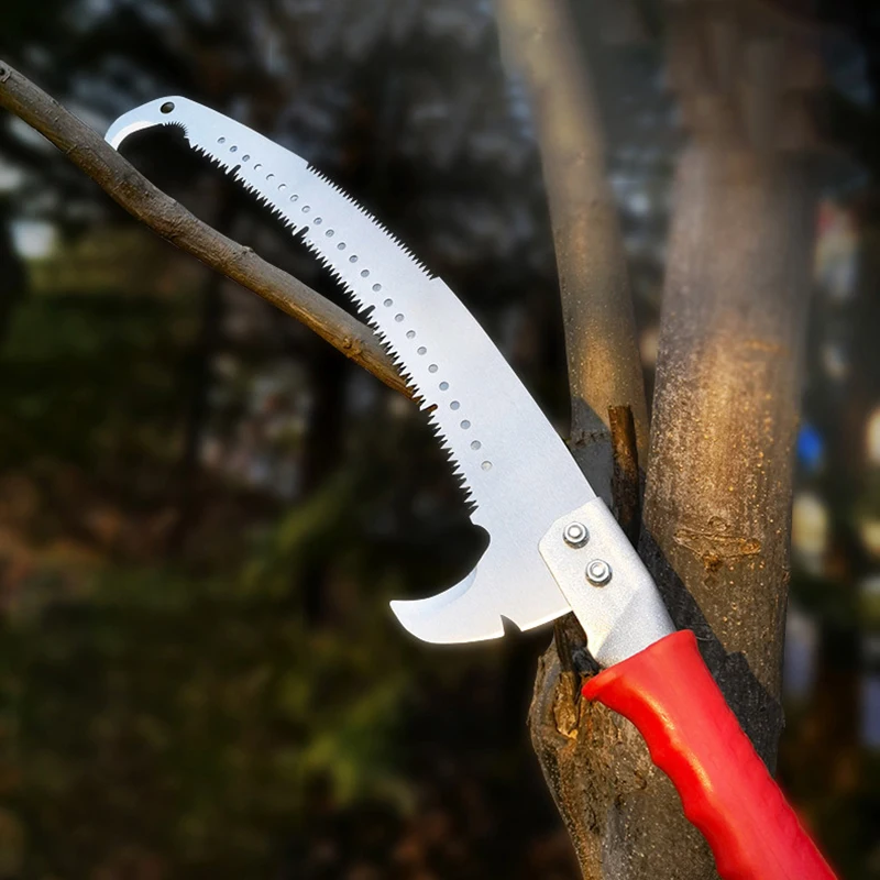 

Garden Branch Pruning Saw Professional Fruit Trees Pruner Hand Tool Telescopic High-altitude Pruning Saws Gardening Work Tools