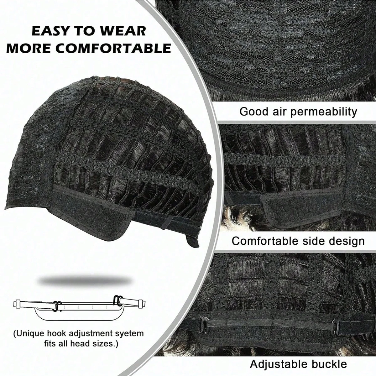 Curly Wig Afro Wigs For Women Short Curly synthetic Wigs For Women Kinky Curly Wig With Bangs Natural Hair Wigs For Women