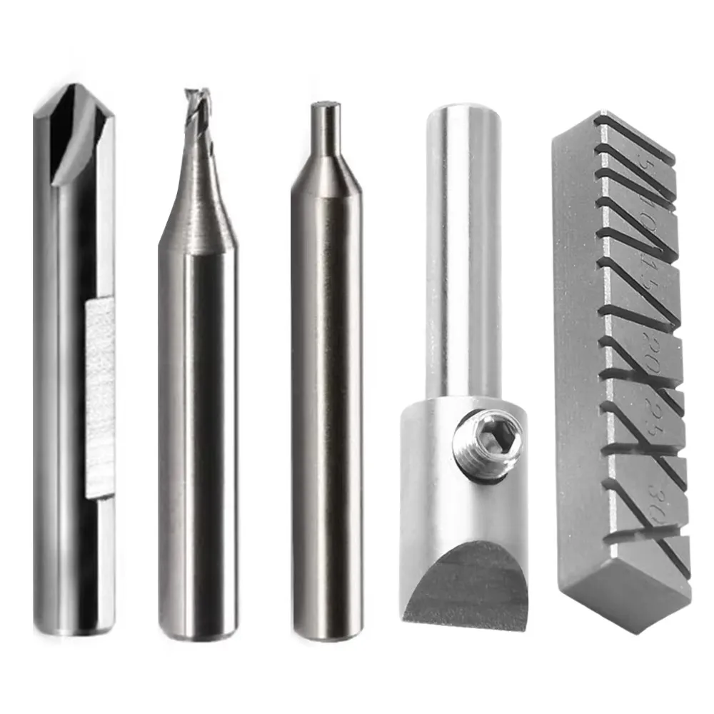 2026 EVVA 3KS Dedicated Tungsten Steel Milling Cutter 5-Piece (P-12109) Locksmith Parts