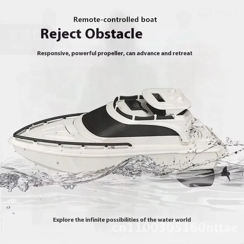 Les bateaux télécommandés peuvent être lancés pour simuler des bateaux rapides à grande vitesse, bateaux à vapeur électriques, jouets de parc aquatique pour enfants garçons, extérieur