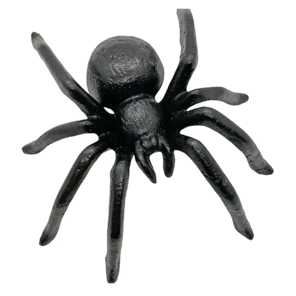 Indoor Decor Cast Iron Tarantula Unique Garden Decoration Firm Construction High-Quality Material Long-Lasting Durability