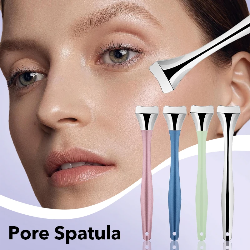黒ずみ除去ツール、鼻の黒ずみ除去とスクレーピングニードル、毛包クリーンツール、手動黒ずみ圧搾ツール