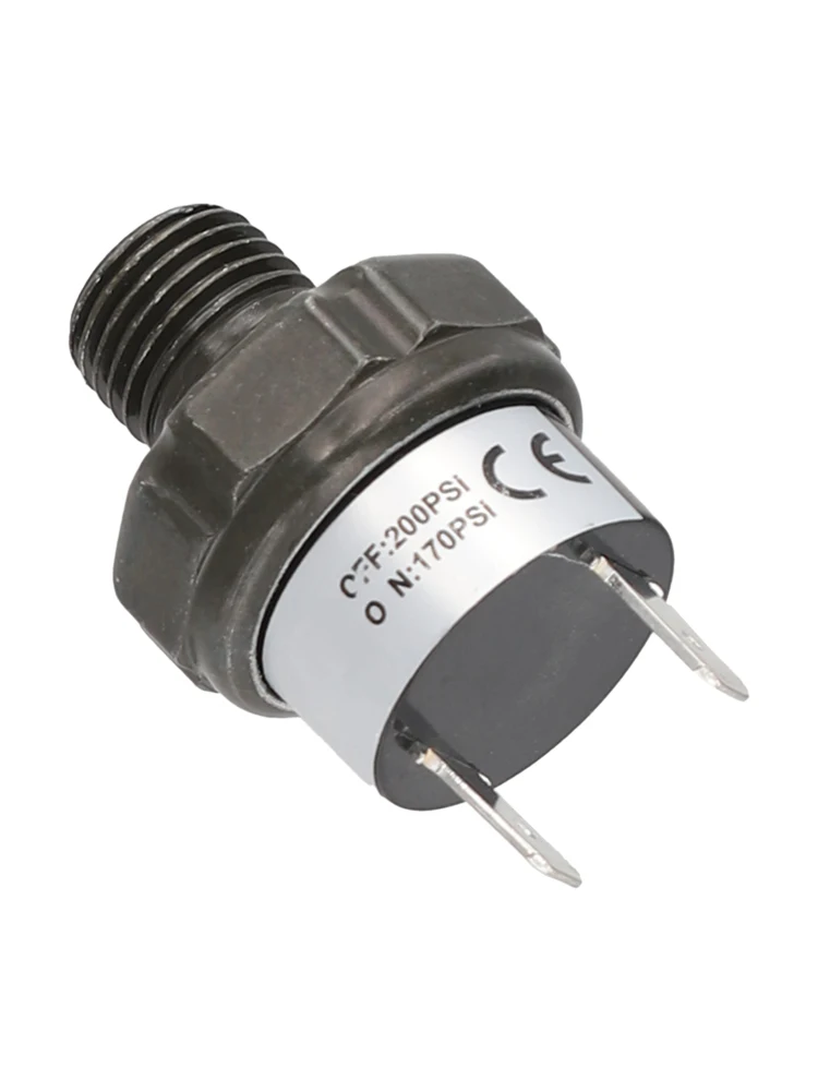 Air Compressor Tank Pressure Switch 170 Psi On - 200 Psi Off Air Ride SuspensionDirectly Into Power Socket 1/4\\\\\\\