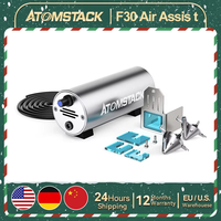 ATOMSTACK F30 Air Assist Pump 30L/min Airflow Compatible with X7 S10 A10 PRO A5 M50 Cutting and Engraving Laser Machine