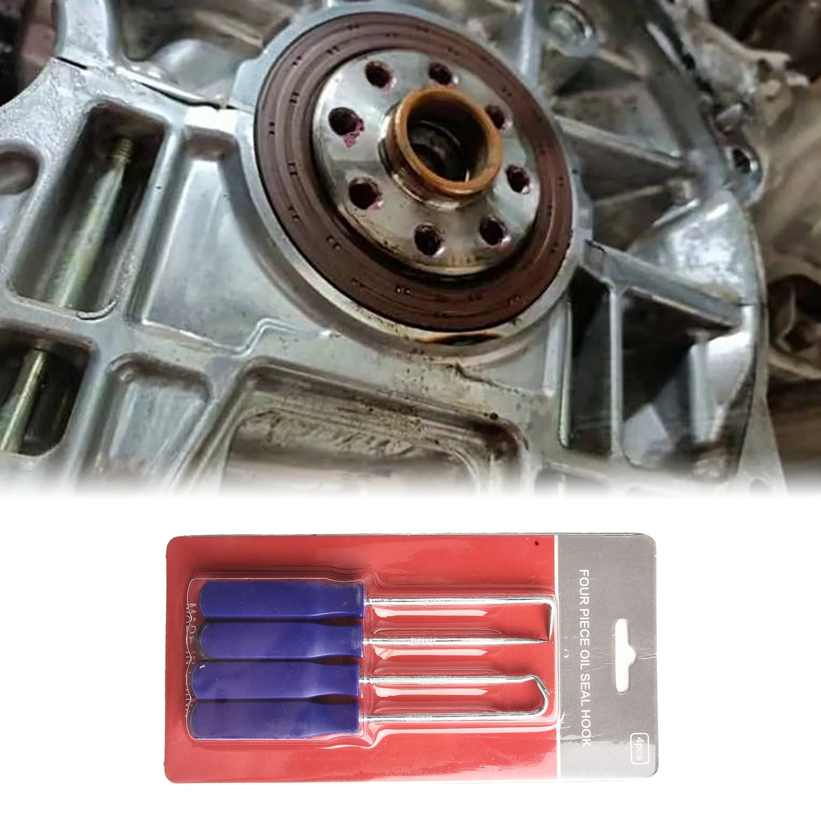 

Tool Pick Hook Steel Plastic Craft Gasket Remover Hand Tool Kit Puller Reliable 4* 4pcs For O Ring For Oil Seal