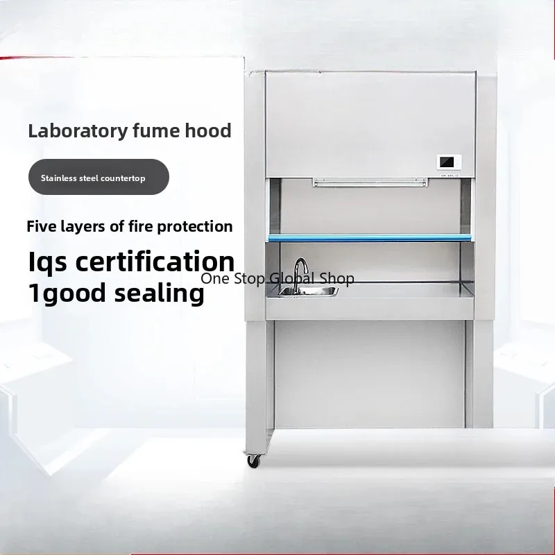 Lab Fume Hood, Exhaust Hood, Chemical Detoxification Cabinet, Exhaust Hood, Biological Clean Workbench, All Steel Floor