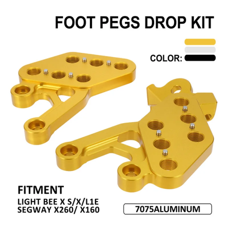

Compatible with Light bee S/X Off-Road E-Bikes - Pedal Side Bracket Connection Adapter (Adjustable)