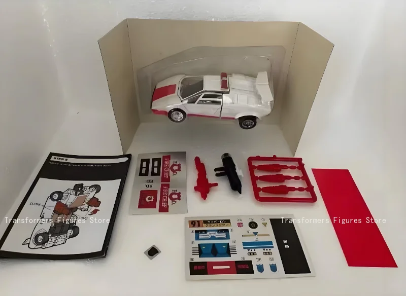 Transformator Oryginalna Replika G1-Red Alert Ko Film Kreskówka Figurka Akcji Anime Ruchomy Robot Model Studio Zabawka Prezent Dostępny Od Ręki