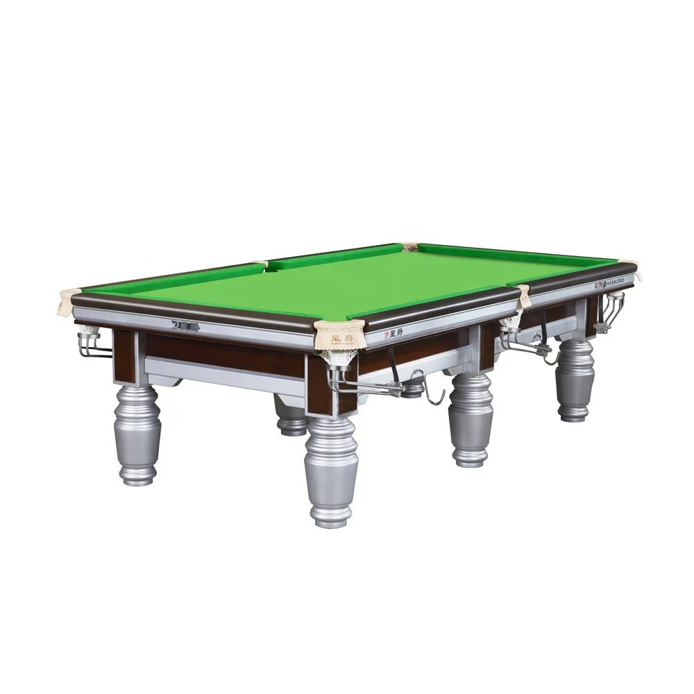 Premium Chinese 8 Ball Pool Table with Customizable Size for Home Bar & Tournament Use