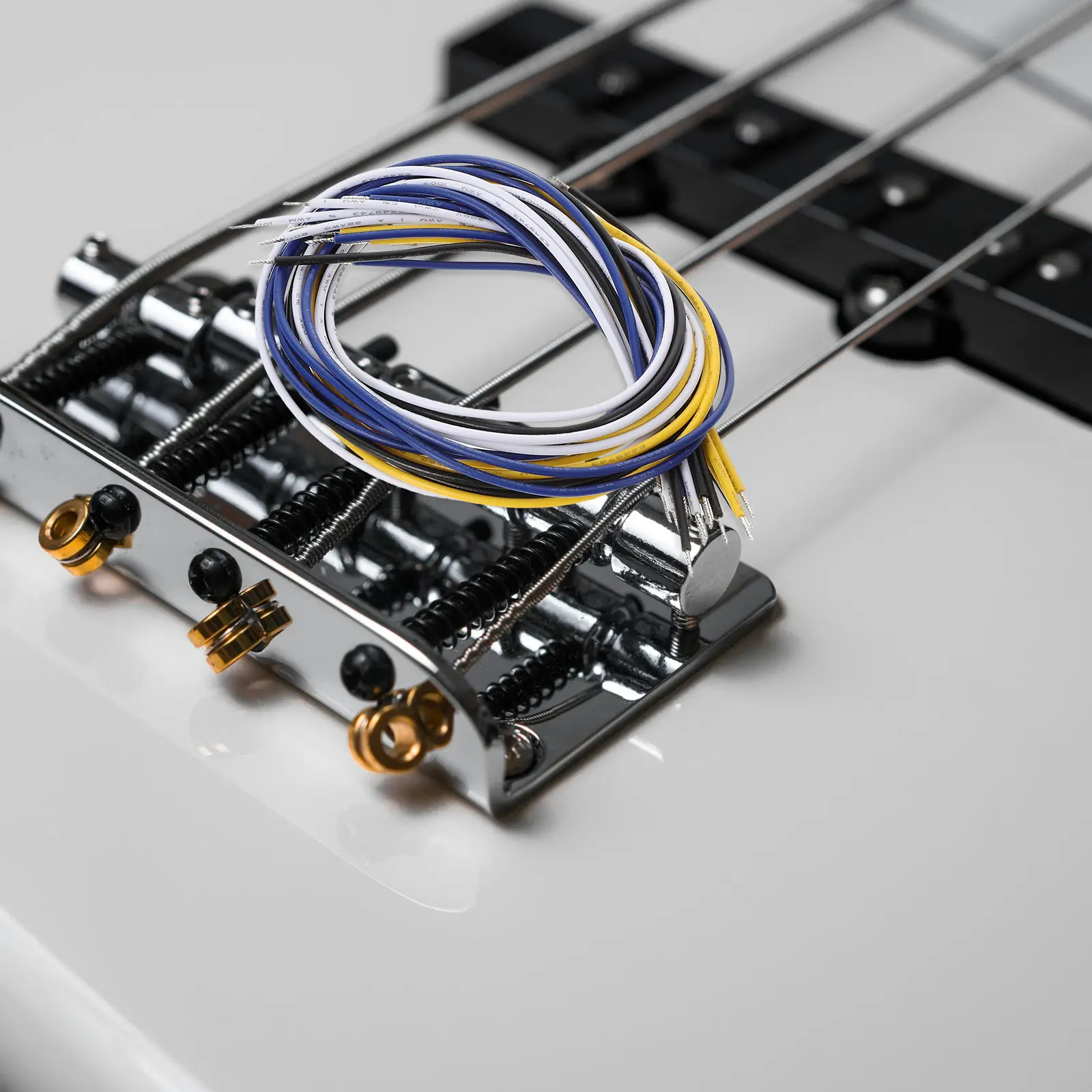 16Pcs Universal Guitar Wiring Components Soldering Wires for Pickup Installation Potentiometer Guitar Circuit