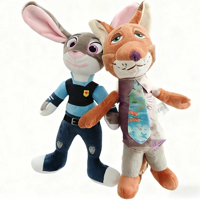 Disney Zootopia2 juguetes de peluche de Anime Judy The Bunny Doll Nick The Fox juguetes de peluche suaves regalos de Navidad para niños My Melodyplush