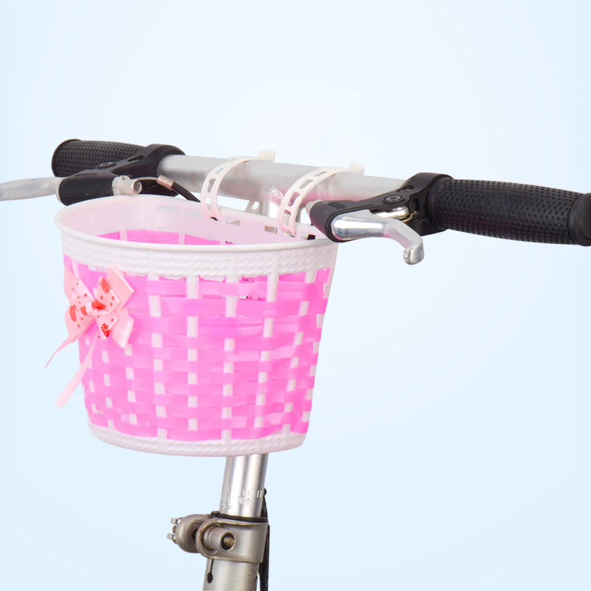 

Scooter Accessories Mixed Color Ribbon Small Windmill Kids Basket Band Bicycles Parts Long Lasting Durable Use Bicycle Light