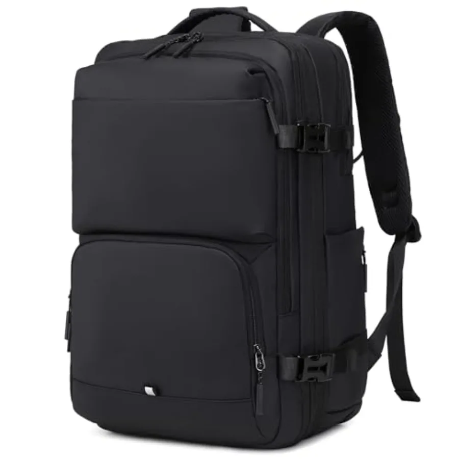 

Рюкзак для путешествий Carry On Travel Backpack, расширяемый, одобренный авиакомпаниями, легкий, для мужчин и женщин
